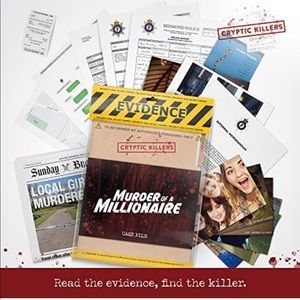Murder of a Millionaire Cryptic Killers Mystery Game